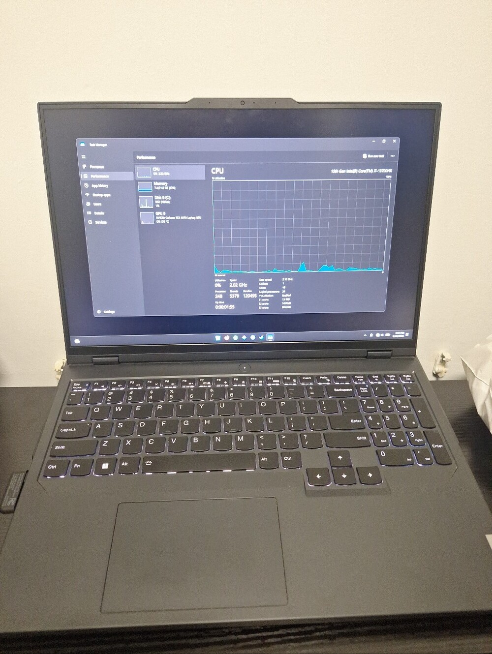Gaming Laptop - Lenovo Legion Pro 5i 4070, 32GB DDR5 Ram, 1TB SSD
